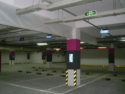 固定布質硅膠布擋煙垂壁