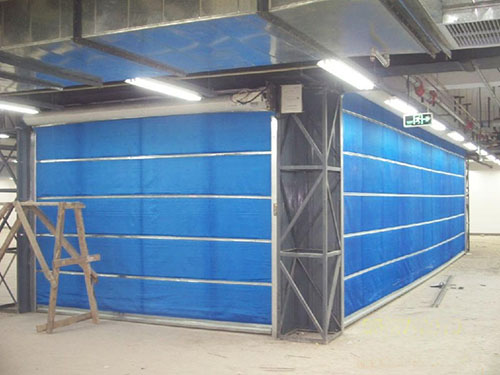 雙規(guī)無(wú)機(jī)布防火卷簾門